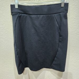 Toad&Co Black Pencil Mini Skirt Small